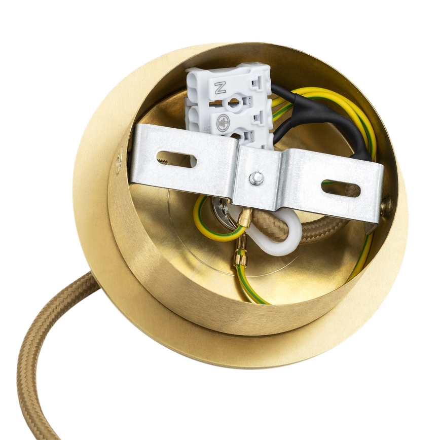Argon 8489 - Lámpara colgante HAMPTON 1xE14/7W/230V dorado