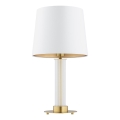 Argon 8540 - Lámpara de mesa HAMPTON 1xE27/15W/230V 57 cm blanco