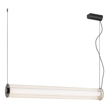 Argon 8625 - Lámpara LED colgante HAMPTON LED/90W/230V 3000K 120 cm negro