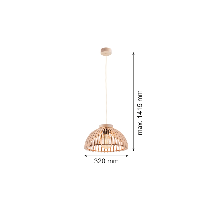 Argon 8633 - Lámpara colgante TRE 1xE27/15W/230V