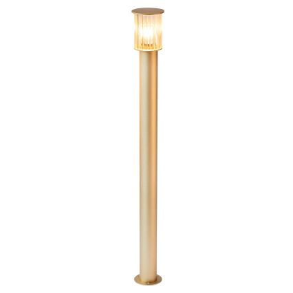 Argon 8754 - Lámpara de exterior NORFOLK 1xE27/15W/230V IP44 124cm dorado
