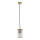 Argon 8755 - Lámpara colgante exterior NORFOLK 1xE27/15W/230V IP44 dorado