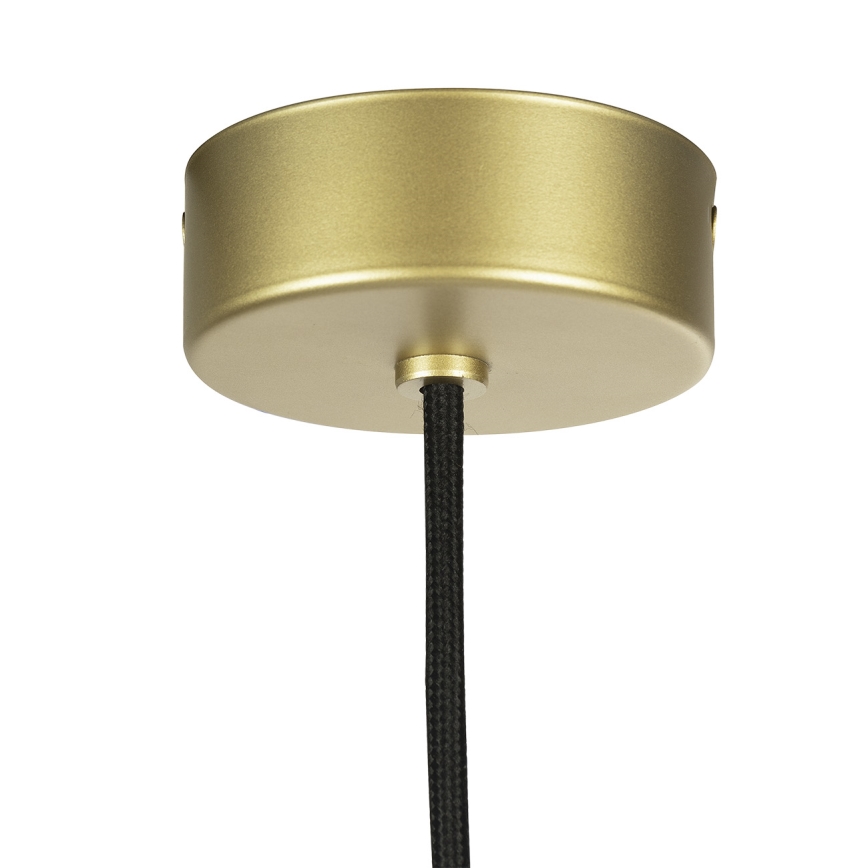 Argon 8755 - Lámpara colgante exterior NORFOLK 1xE27/15W/230V IP44 dorado