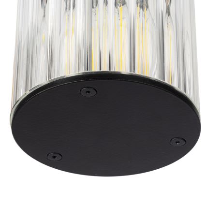 Argon 8773 - Plafón de exterior NORFOLK 1xE27/15W/230V IP44 negro