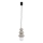 Argon 8786 - Lámpara de araña para baño colgante ORLANDO PLUS 1xG9/6W/230V IP44 gris