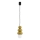 Argon 8787 - Lámpara de araña para baño colgante ORLANDO PLUS 1xG9/6W/230V IP44 marrón