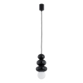 Argon 8788 - Lámpara de araña para baño colgante ORLANDO PLUS 1xG9/6W/230V IP44 negro