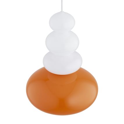 Argon 8822 - Lámpara colgante DIEGO 1xGU10/5W/230V blanco/naranja