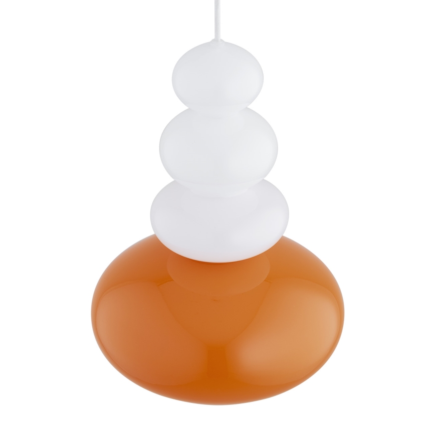 Argon 8822 - Lámpara colgante DIEGO 1xGU10/5W/230V blanco/naranja