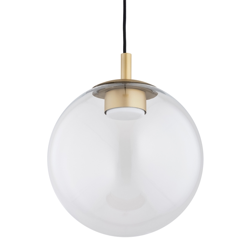 Argon 8828 - Lámpara colgante SACRAMENTO 1xGX53/8W/230V transparente/dorado