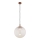 Argon 8829 - Lámpara colgante SACRAMENTO 1xGX53/8W/230V transparente/marrón