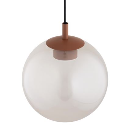 Argon 8829 - Lámpara colgante SACRAMENTO 1xGX53/8W/230V transparente/marrón