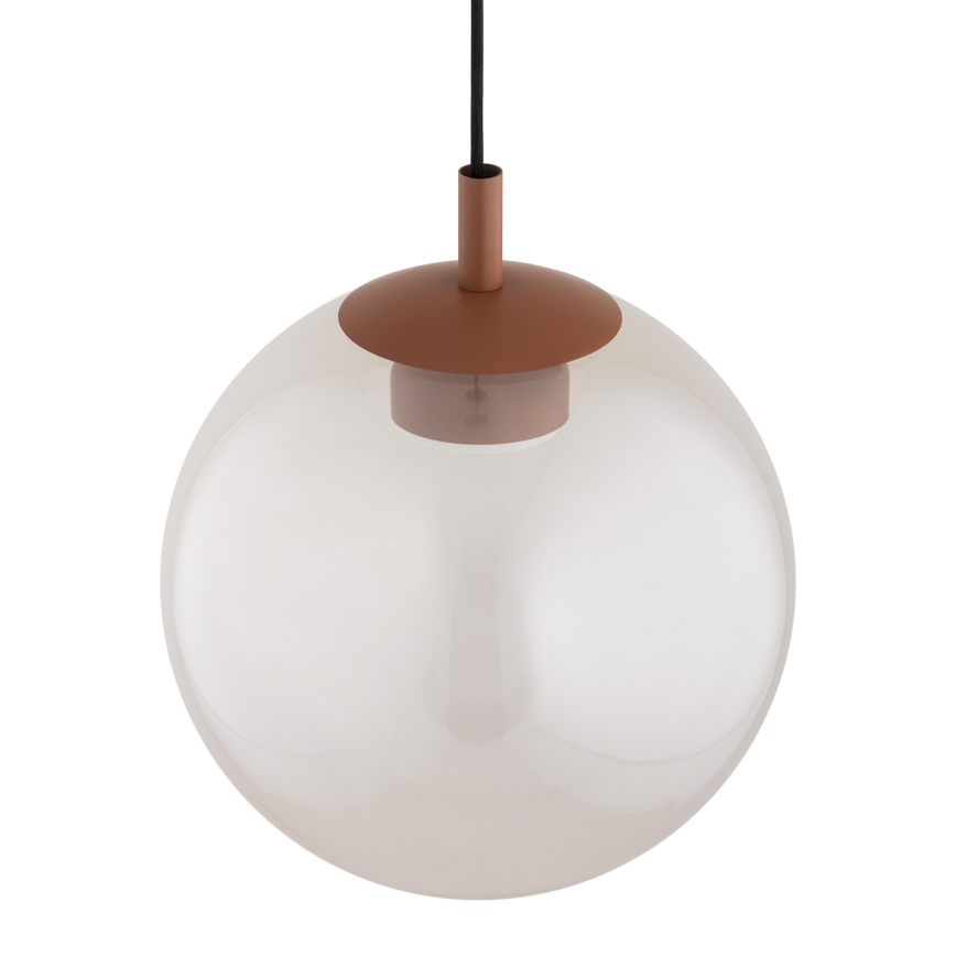 Argon 8829 - Lámpara colgante SACRAMENTO 1xGX53/8W/230V transparente/marrón