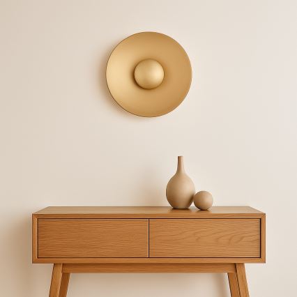 Argon 8865 - Aplique de pared LED BOLTON LED/12,5W/230V 3000K dorado