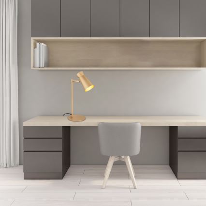 Argon 8874 - Lámpara de mesa LORD 1xE14/7W/230V dorada