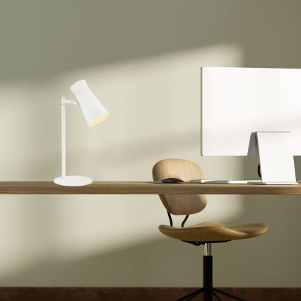 Argon 8876 - Lámpara de mesa LORD 1xE14/7W/230V blanca