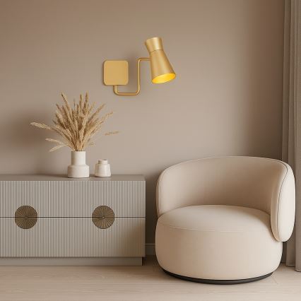 Argon 8884 - Aplique de pared LORD 1xE14/7W/230V dorado