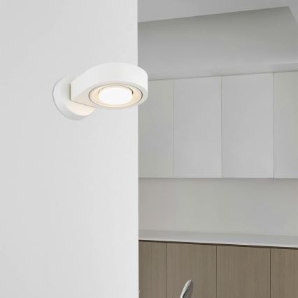 Argon 8897 - Aplique de pared LOTUS 1xGX53/12W/230V blanco