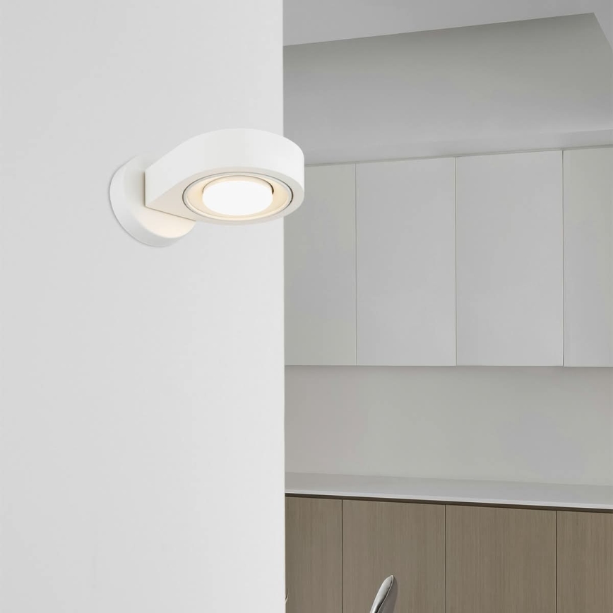 Argon 8897 - Aplique de pared LOTUS 1xGX53/12W/230V blanco