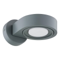 Argon 8898 - Aplique de pared LOTUS 1xGX53/12W/230V gris