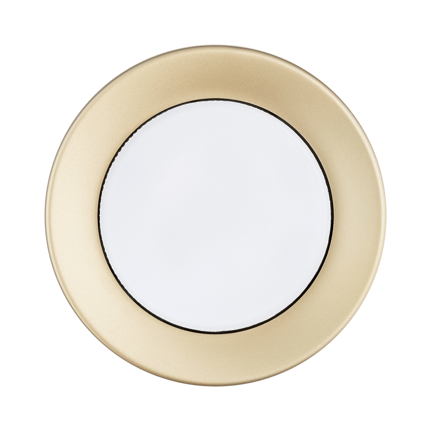 Argon 8903 - Lámpara de techo ELORA 1xGX53/7W/230V Ø 11 cm dorada