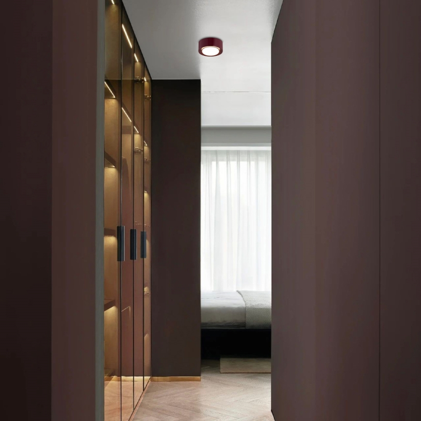 Argon 8904 - Lámpara de techo ELORA 1xGX53/7W/230V diámetro 11 cm violeta