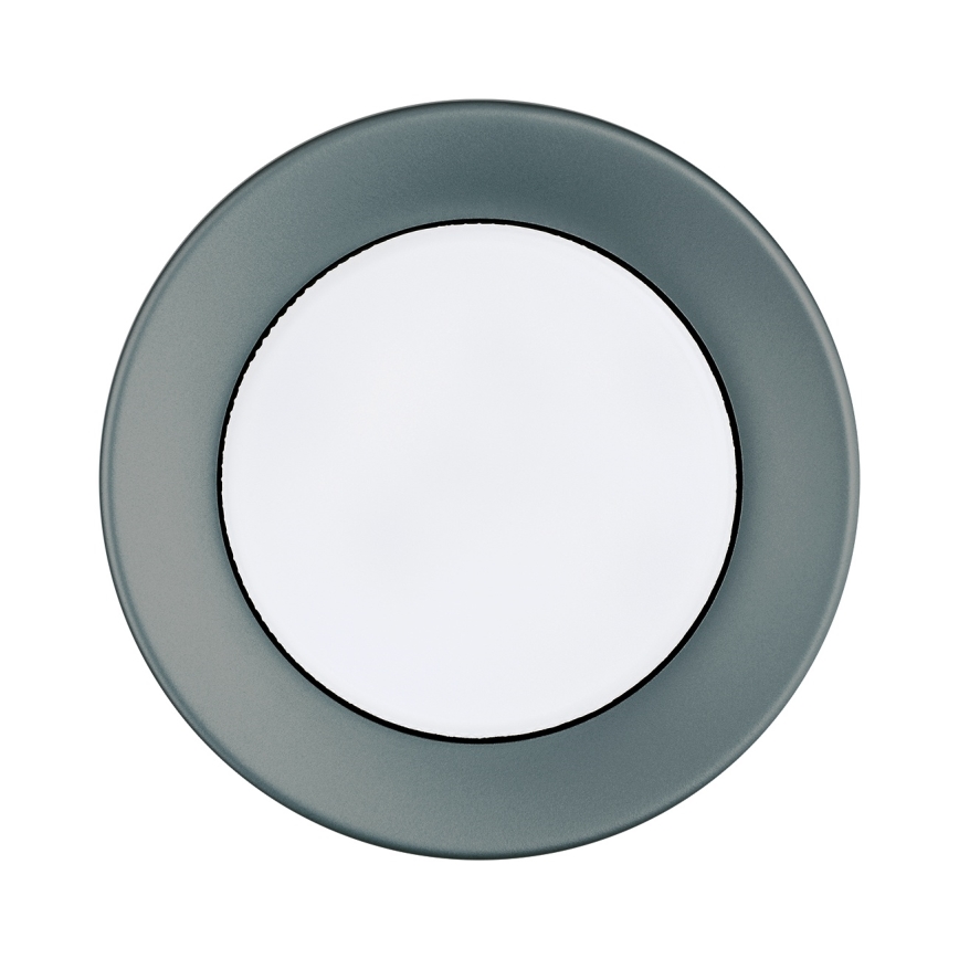 Argon 8917 - Lámpara de techo ELORA 1xGX53/7W/230V Ø 11 cm gris