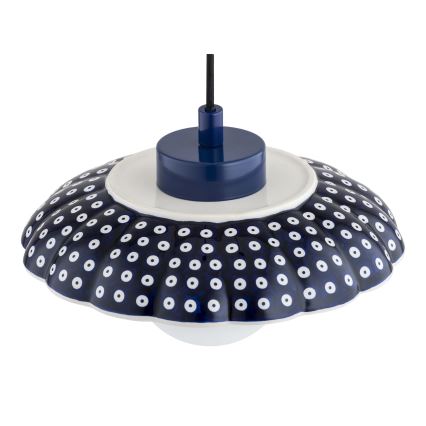 Argon 8948 - Lámpara colgante con cable BOLL 1xG9/6W/230V azul