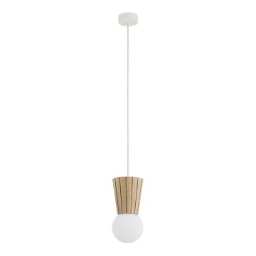 Argon 8951 - Lámpara colgante para baño con cable VOLANTE 1xG9/6W/230V IP44 beige