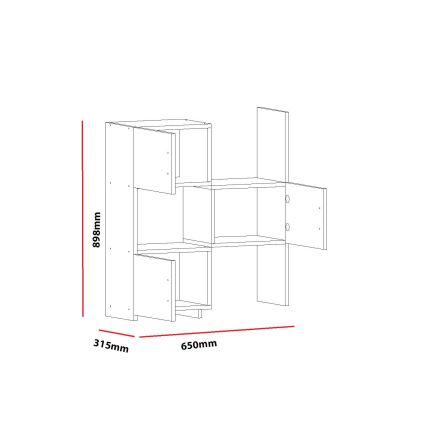 Armario ANNA 89,8x65 cm blanco