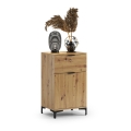 Armario con cajón LORA roble artisan
