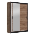 Armario con espejo SABRINA 150x215 cm roble craft