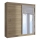 Armario con espejo SABRINA 180x215 cm roble sonoma
