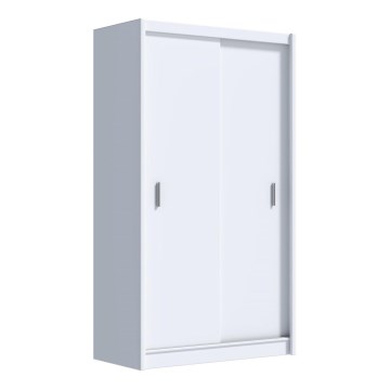 Armario con puertas correderas SAPHIRA 150x215 cm blanco
