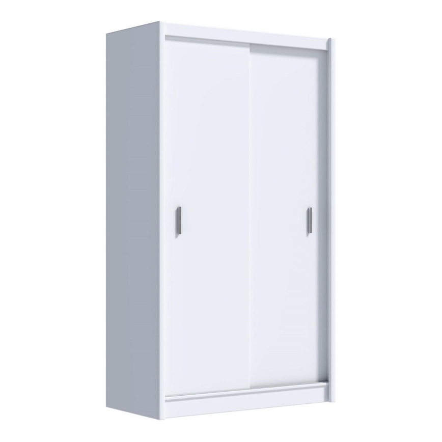 Armario con puertas correderas SAPHIRA 150x215 cm blanco