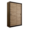 Armario con puertas correderas SAPHIRA 150x215 cm roble craft