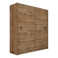 Armario con puertas correderas SAPHIRA 203x215 cm roble wotan