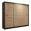 Armario con puertas correderas SAPHIRA 250x215 cm roble craft