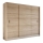 Armario con puertas correderas SAPHIRA 250x215 cm roble sonoma