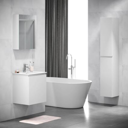 Armario de baño con espejo KENWOOD 65x50 cm blanco