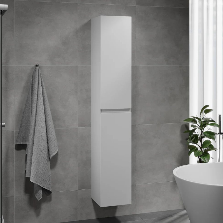 Armario de baño KENWOOD 186 cm blanco