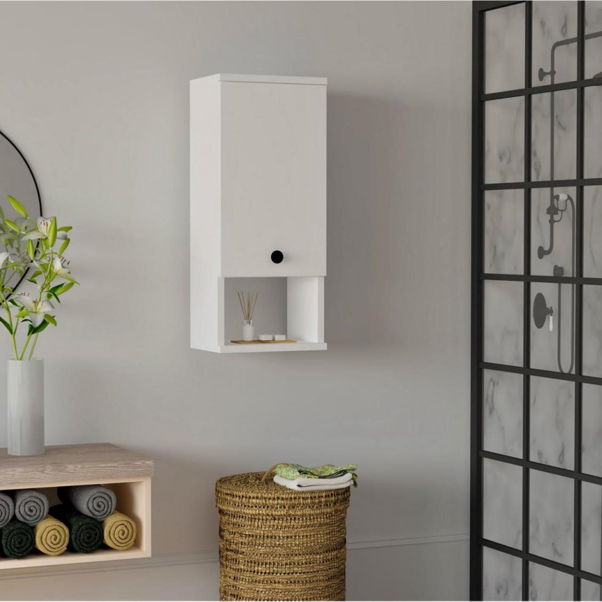 Armario de baño MIS 71x30 cm blanco