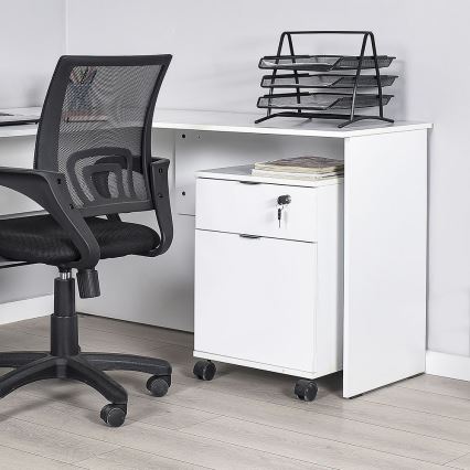 Armario de oficina 61x41 cm blanco