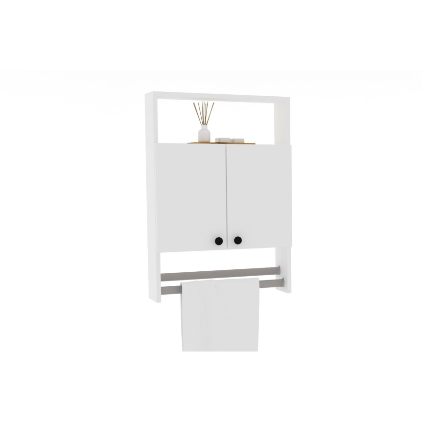 Armario de pared BANYO 87x60 cm blanco