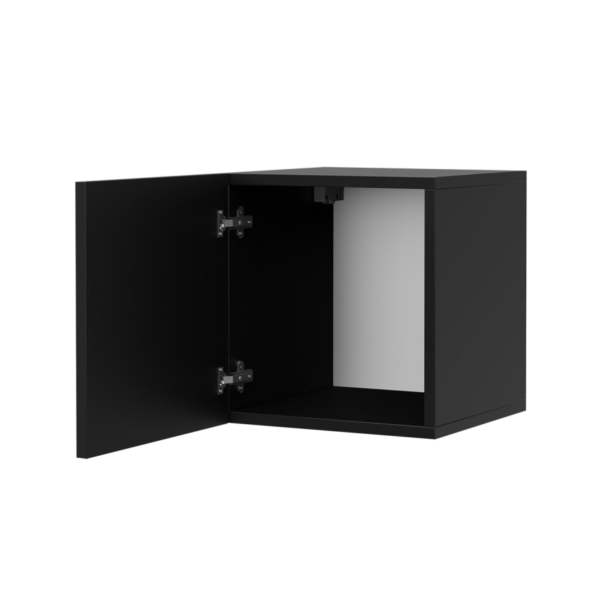 Armario de pared CALABRINI 34x34 cm negro