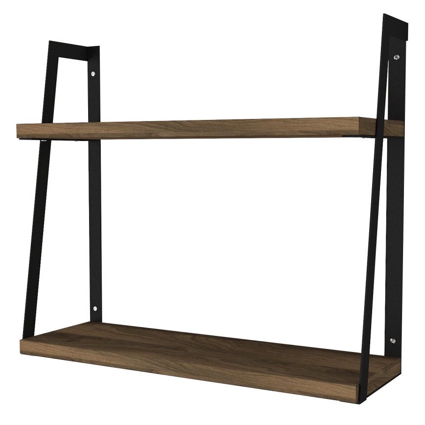 Armario de pared STELLA 40,2x45,4 cm marrón/negro