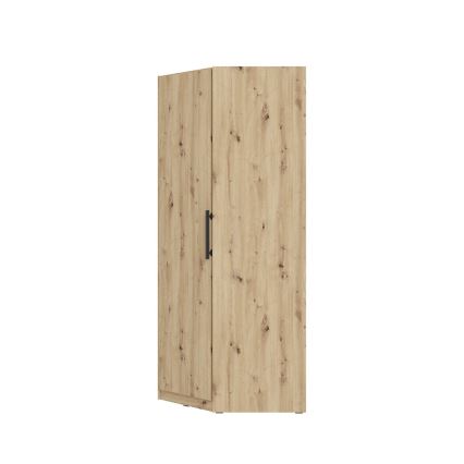 Armario esquinero MARO 94x213 cm roble artisan