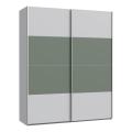 Armario KARO 170x210 cm gris/verde