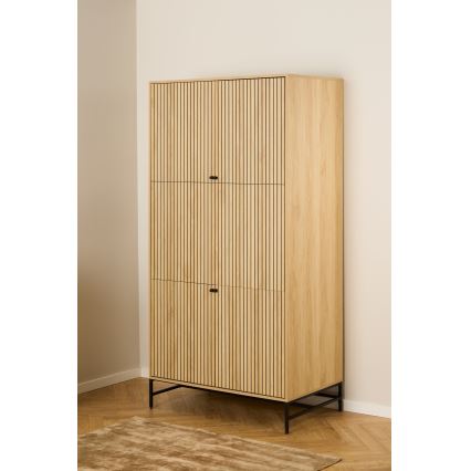 Armario OLIVIA 99x200 cm, roble