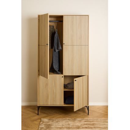 Armario OLIVIA 99x200 cm, roble